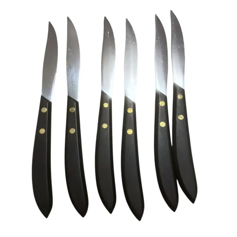 Vintage Stanhome Steak Knives Set